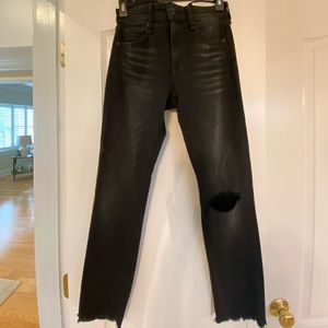 Rag & Bone Black Wash Jean - Size 26